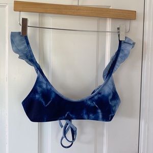 Made by dawn blue tie dye top